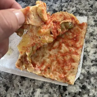 I also shouldn&apos;t be able to do this with cheese ! Come on with the sauce!!!