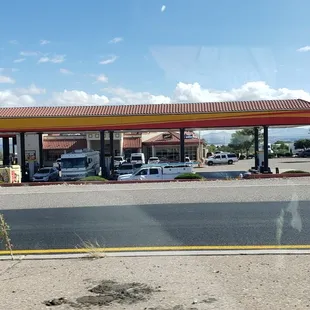 On my way into Love's...