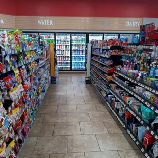 Nice clean aisles