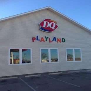 Play place for kids to run around in.