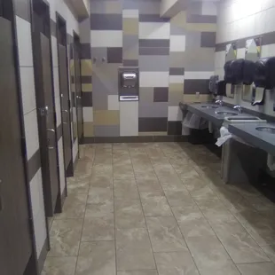 Restroom is clean