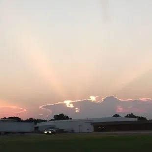Western sky, on our way home from mizzourah