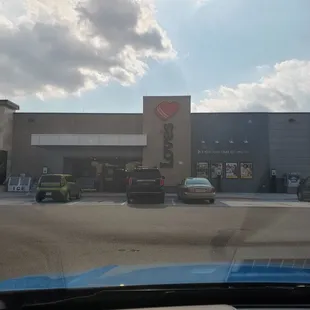 outside