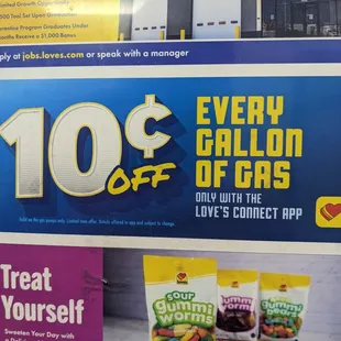 10c off every gallon!