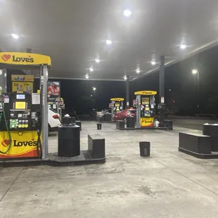 Uuuuuuhhmm, gas pumps! lol