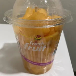 The Fresh Cantaloupe I purchased, they also had Watermelon