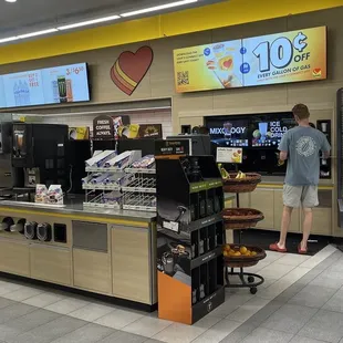 a woman shopping in a store