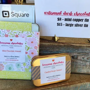 Box sizes and prices