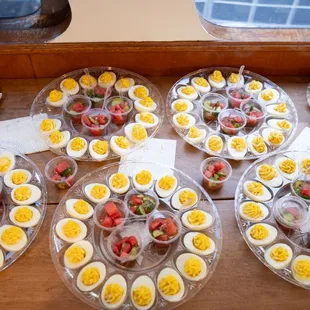Deviled eggs appetizers