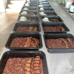 Red beans and rice meal prep