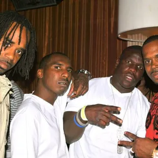 Me and Frank Gore and both our brothers