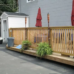 Outside Deck.