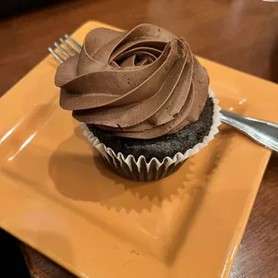 GF chocolate cupcake