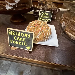 Birthday Cake Cookies