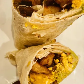 Traditional Breakfast Burrito/bowl available til 3pm