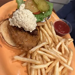 Buffalo Chicken Sandwich (bleu and bacon)