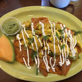 Authentic Chilaquiles- available til 3pm gluten free