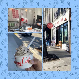 Montage of images from Loving Cup
