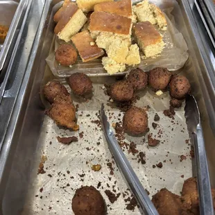 Hush puppies &amp; cornbread