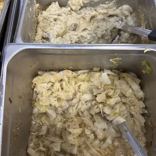 Cabbage &amp; mashed potatoes