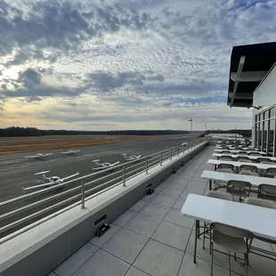 Rooftop patio