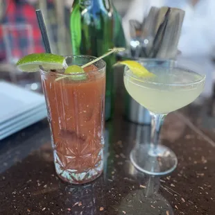 Brunch cocktails