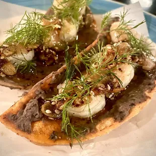 Grilled Shrimp Tostada