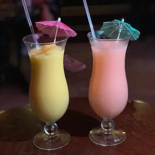 Mango Colada and Frozen Mai Tai