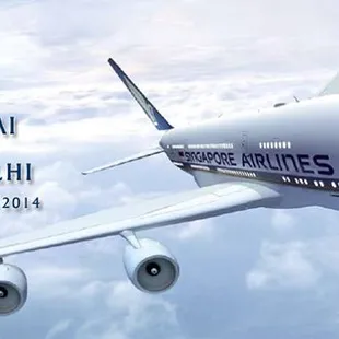 Welcome A 380 to India.