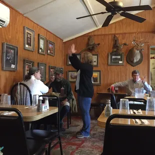 Extended dining area