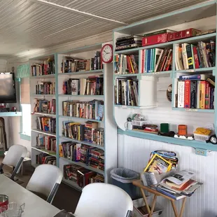 Library in Bunkhouse
