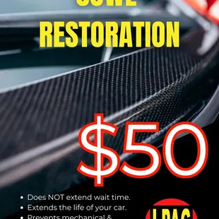 $50 Cowl Restoration