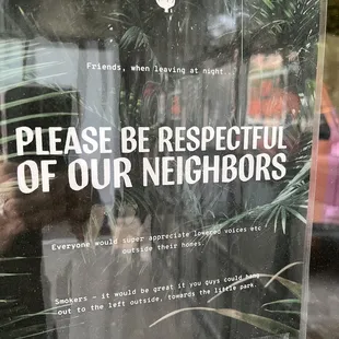 At least the establishment down the street from Low Spark care about their neighbors. Low Spark&apos;s patrons can be very rude.