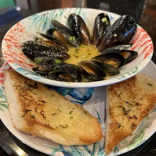 Steamed Mussels