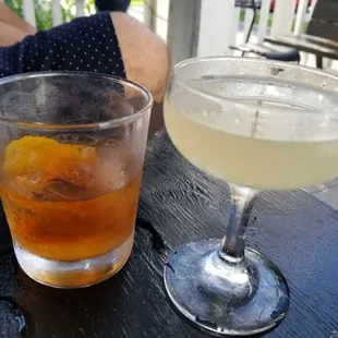 Manhattan and Gin &amp; Juice