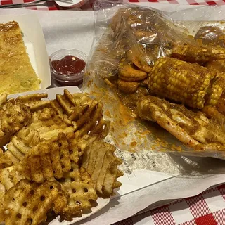 Cajun Waffle Fries