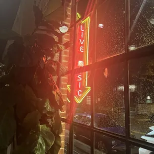 Entering lowdown on a cold, wet night into cozy lounge with the best musical experience in Tulsa