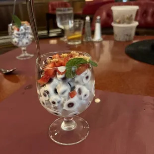 Fourth Course - Grapes Devonshire