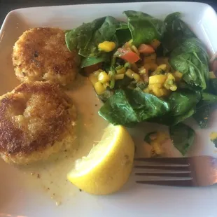 Crab Cakes Appetizer