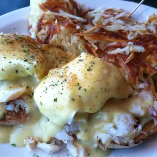 Crab Benedict... Devine