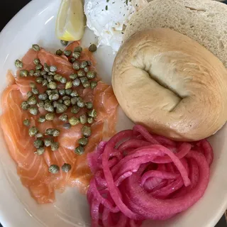 House Cured Wild Salmon Lox