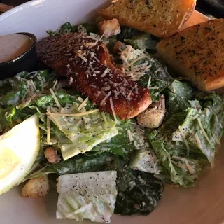 Blackened Wild Salmon Filet Caesar