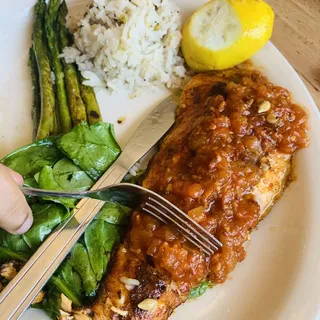 Wild Alaskan King Salmon Filet