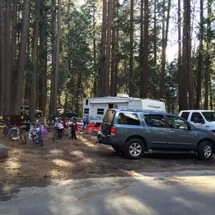 Site DBL3 at lower pines campground