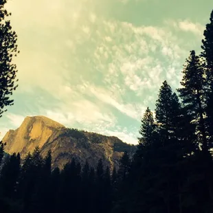 Golden hour - Half dome Sunset !!!