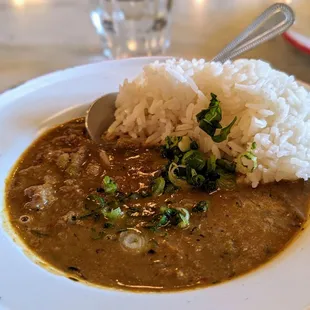 January 13, 2024; Crawfish Etouffee (small, $13).