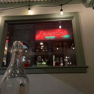 a view of the outside of a restaurant