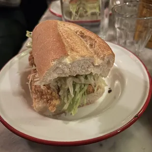 Catfish Po Boy