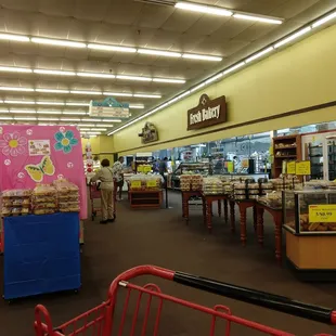 Bakery section.