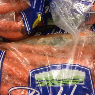 Moldy carrots